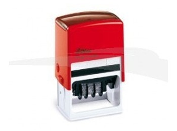 Dateur automatique Shiny Printer S-828D format empreinte 56 mm x 33 mm 4 lignes