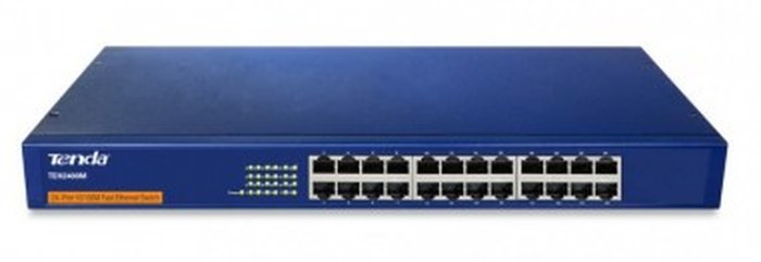 Switch Non Administrable Tenda TEH2400M 24 ports 10/100 Mbps - 19\" rackable