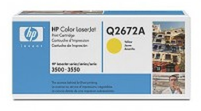 HP Color LaserJet Q2672A Yellow TONER (Q2672A)