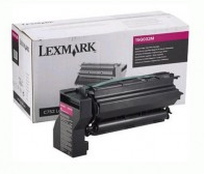 C752, C762, X752e, X762e TONER Magenta haute capacité (15K) (15G032M)