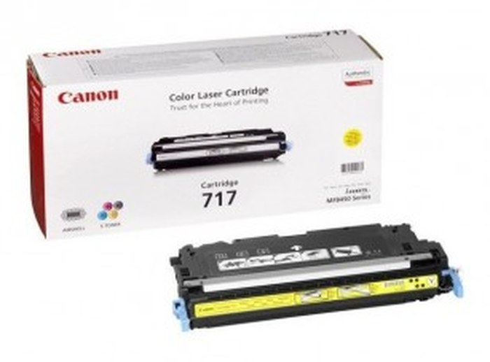 Toner Canon 717 Jaune - 4000 pages