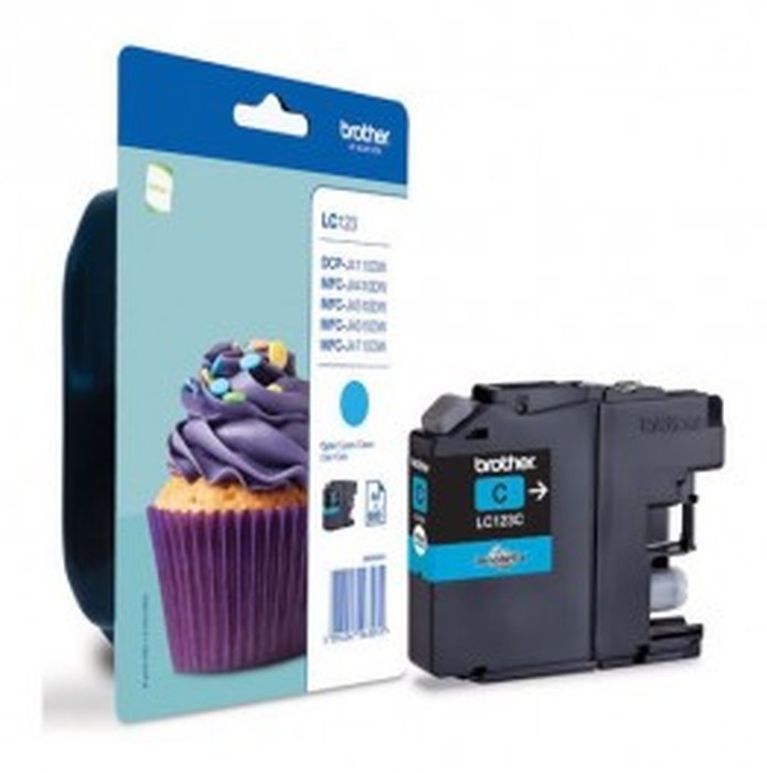 Cartouche brother LC123C CYAN