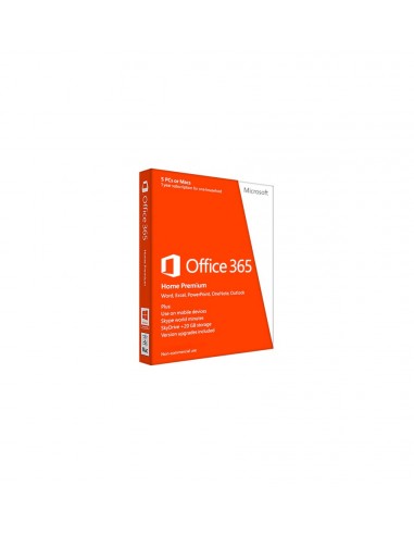 MS Off 365 Home French Subscr1YR Africa Only Medialess P2 (6GQ-00681)
