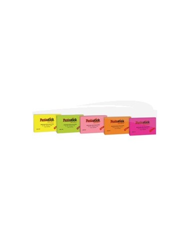 POST-IT Colle Notes 3x5\" JAUNE/ ROSE/ VERT