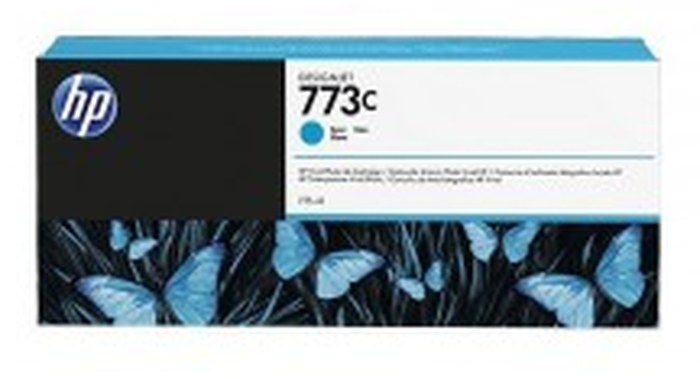 HP 773C 775-ml Cyan Ink Cartridge (C1Q42A)