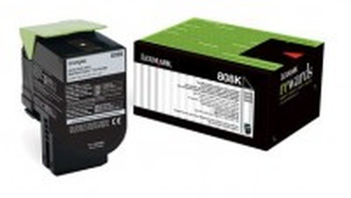 Cartouche de toner Lexmark Noir du Programme de retour - 1000 pages