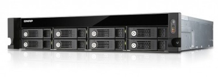 Serveur NAS professionnel 8 baies Rackable QNAP TS-853U-RP avec alimentation redondante