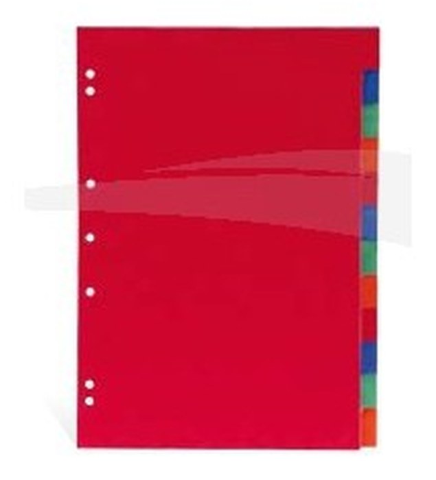 INTERCALAIRES - SICLA - CARTE LUSTRÉE - Lot de 10 jeux de 12 intercalaires