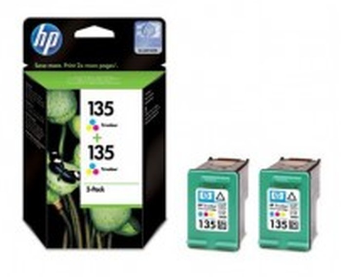 HP 135 2-pack Tri-colour Cartouches (CB332HE)