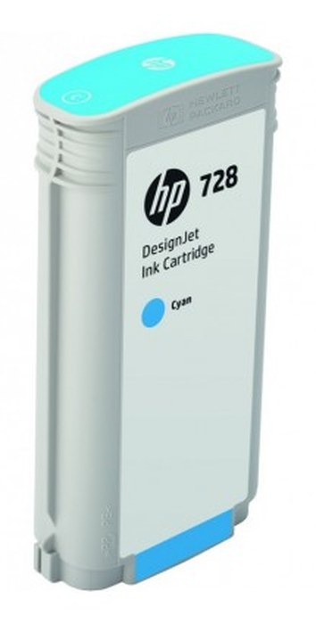 HP 728 130-ml Cyan Cartouche (F9J67A)