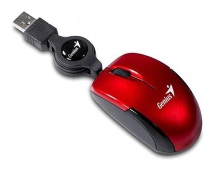 Mini souris GENIUS /USB /Rouge