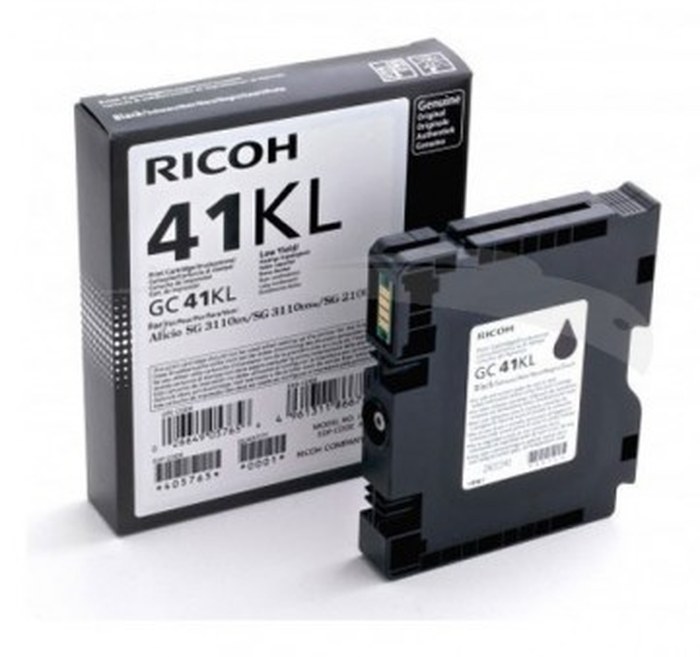 CARTOUCHE NOIR RICOH GC41KL D'ENCRE GEL 600 pages