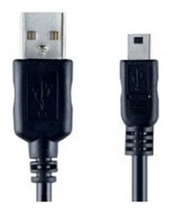USB 2.0 CABLE USB-A M - USB-MINI 5 PIN M 2,0M