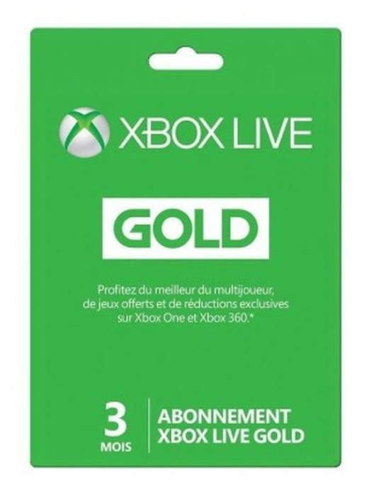 XONE CARTE LIVE 3 MOIS G