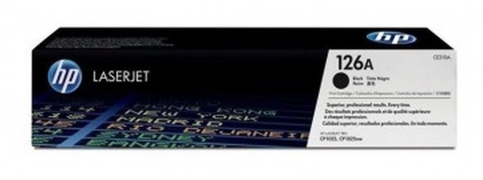 Cartouche d'encre noire HP LaserJet 126A (CE310A)