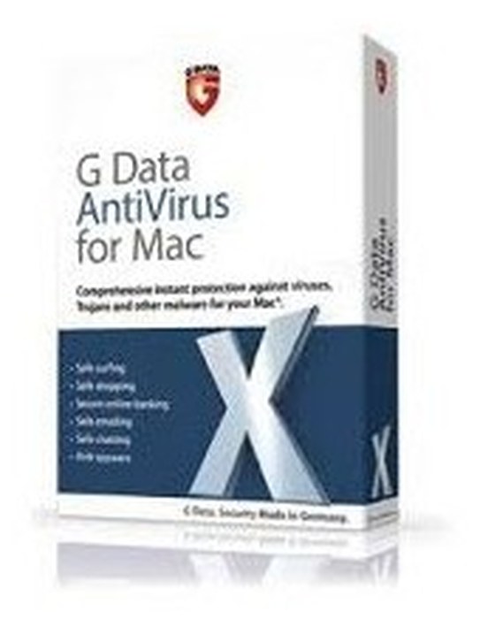 G Data AntiVirus pour Mac® - 2 an - 1 Pc