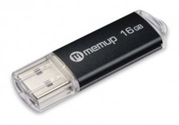Clés USB Memup 16 Go Noir