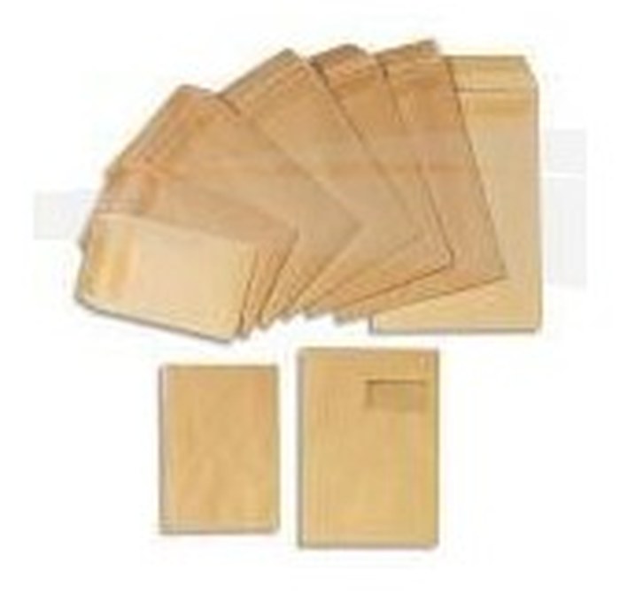 250 POCHETTES KRAFT LA COURONNE - 100 g - 260 x 360 mm