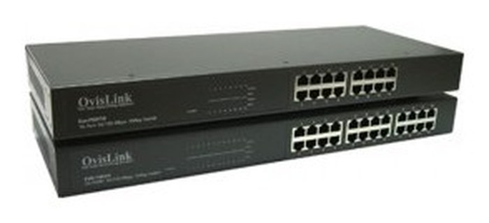 OVISLINK SWITCH Unmanaged 16 PORTS 10/100