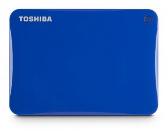 Disque dur externe Toshiba Canvio CONNECT II - 1TB USB 3.0 Bleu