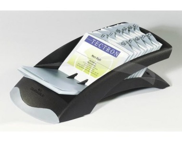 PORTE CARTES DE VISITE - DURABLE - 200 CARTES DE VISITE