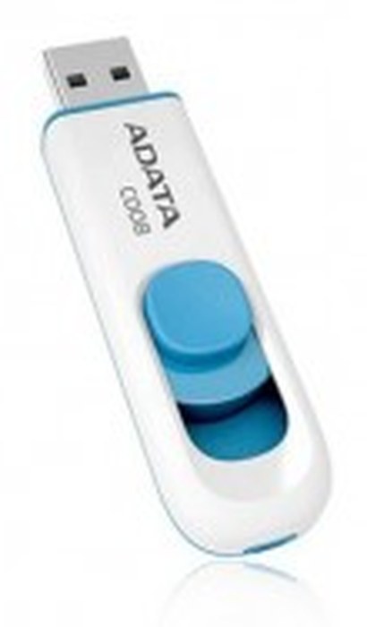 Clé USB ADATA Retractable Capless 16Go (AC008-16G-RWE)