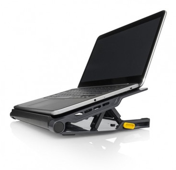 Support ventilateur avec Hub 4 port Chil Mat Noir