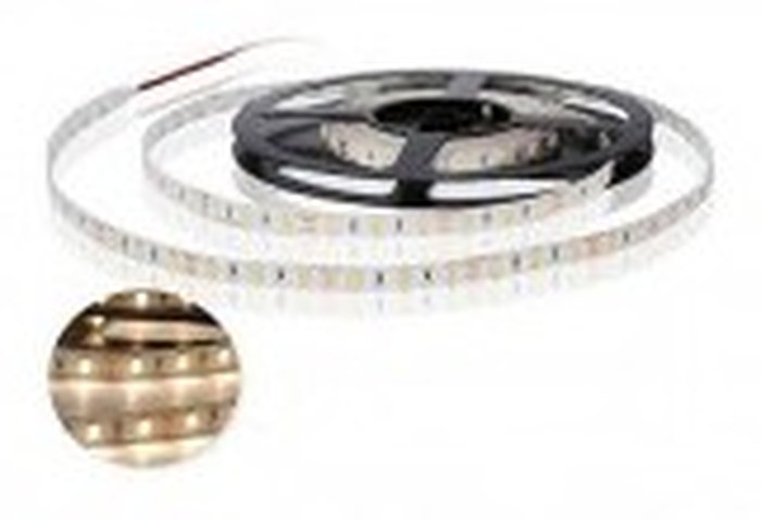 Le ruban LED Blanc Chaud 30 LED/m est adhésif, flexible et non-waterproof.