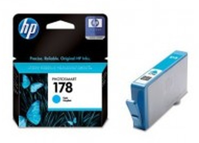 Cartouche d'encre cyan HP 178 (CB318HE)