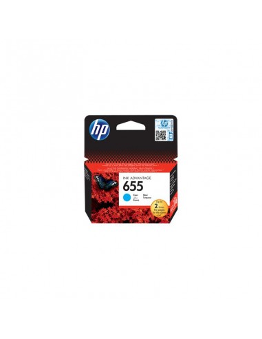 Cartouche d'encre cyan HP 655 (CZ110AE)
