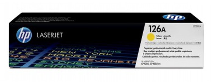HP Toner Laserjet 126A Yellow (CE312A)