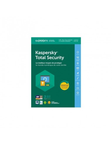 Kaspersky Total Security 2018 Multi-Devices - 5 postes
