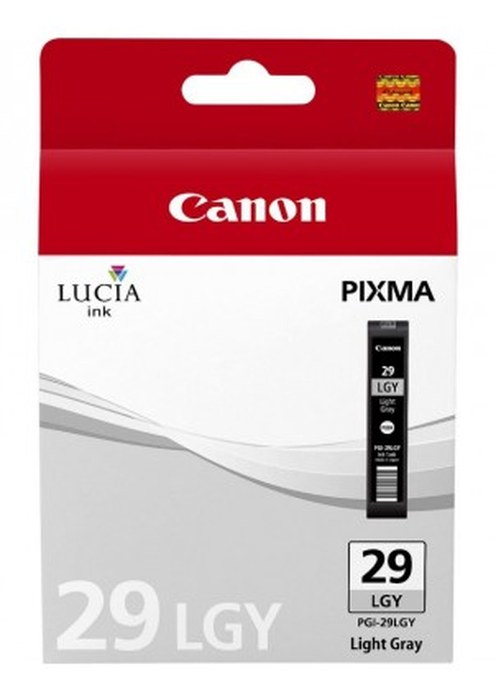Cartouche d'encre d'origine Canon PGI-29LGY Gris Clair