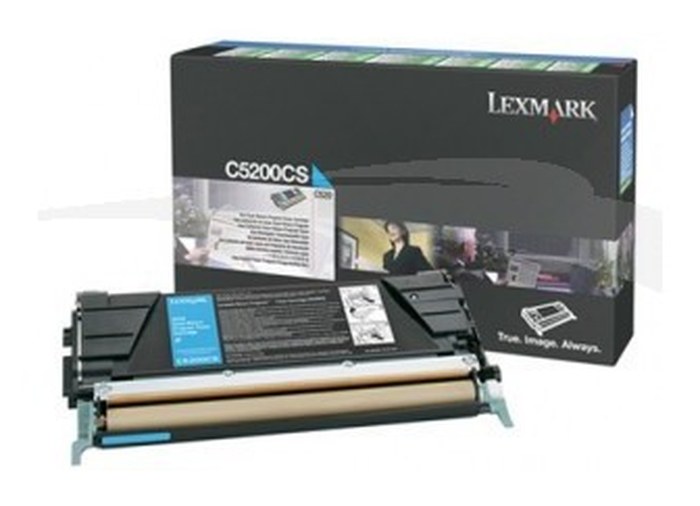 TONER - LEXMARK - LASER JET - CYAN - LRP 00C5200CS