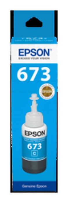 Bouteille dencre Epson Cyan (C13T67324A)