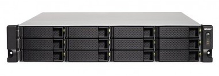 Serveur NAS QNAP Rackable TS-1231XU-RP |12 Baie-Celeron-4GB| avec Kit RAIL-B02