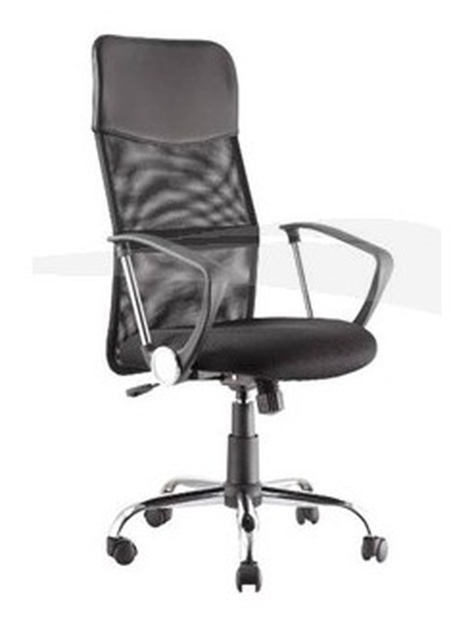 Fauteuil Président en PU et Chrome