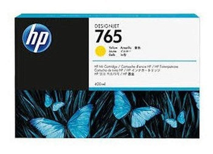 HP 765 400 ml Yellow Ink Cartridge