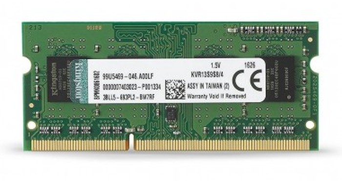 KVR13S9S8/4 Kingston Value RAM 4GB 1333MHz