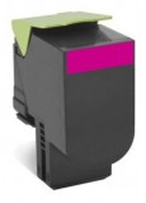 Lexmark 808XM Magenta Extra High Yield Toner Cartridge (80C8XM0)