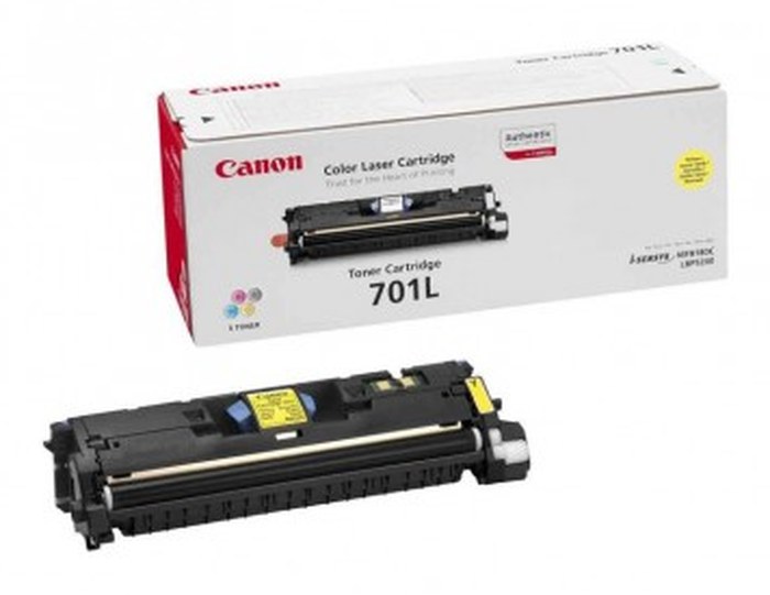 Toner Canon 701L Jaune - 2000 pages