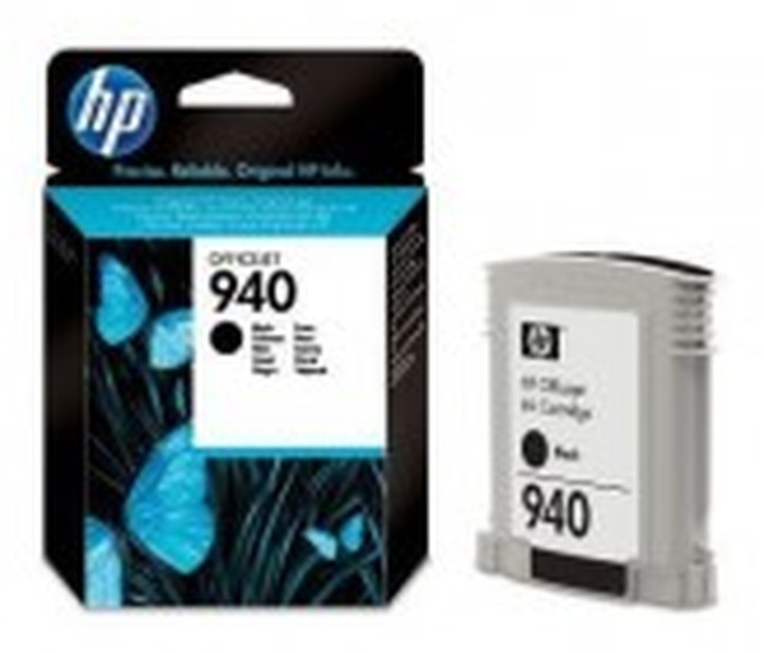 Cartouche d'encre noire HP 940 Officejet (C4902AE)