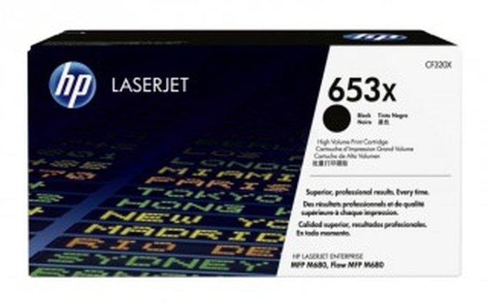 CF320X - HP 653 High Yield NOIR Original LaserJet TONER with Color Sphere Technology (CF320X)