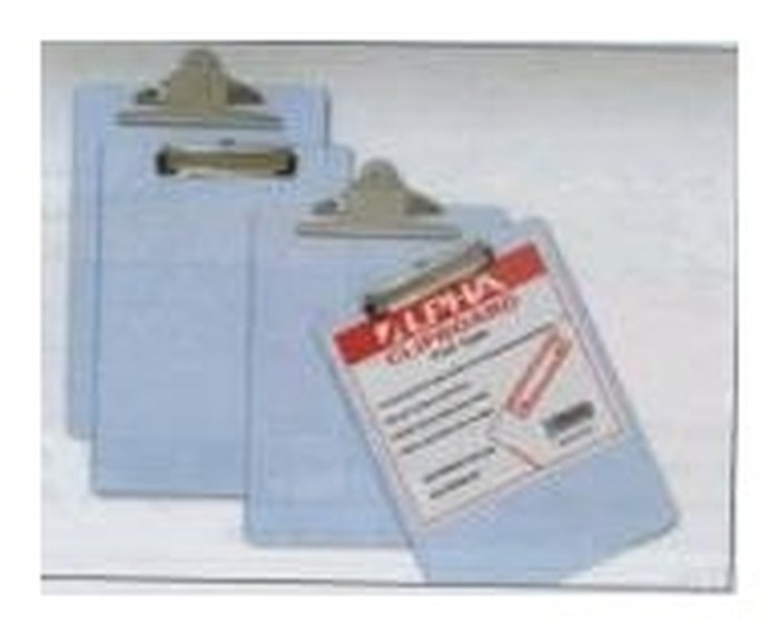 PORTE BLOC - ALPHA - FORMAT A4 - CLIP PULL - Lot de 2