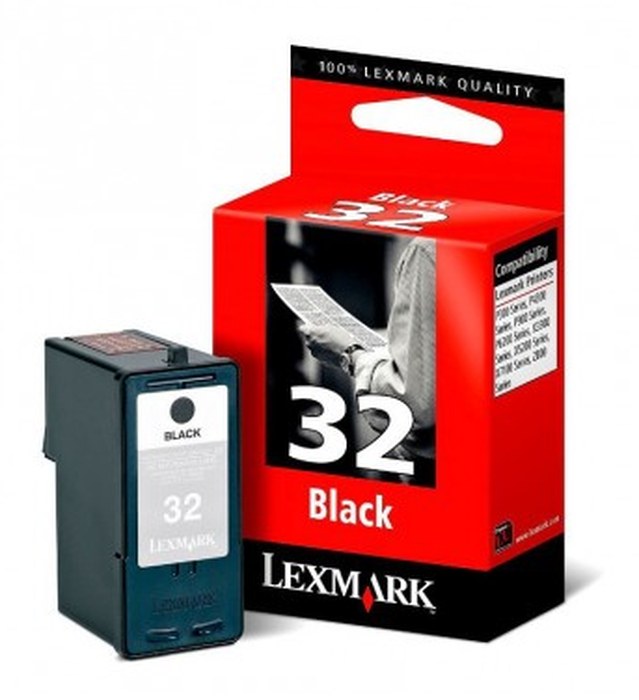 Cartouche Lexmark noir N 32 (18CX032E)