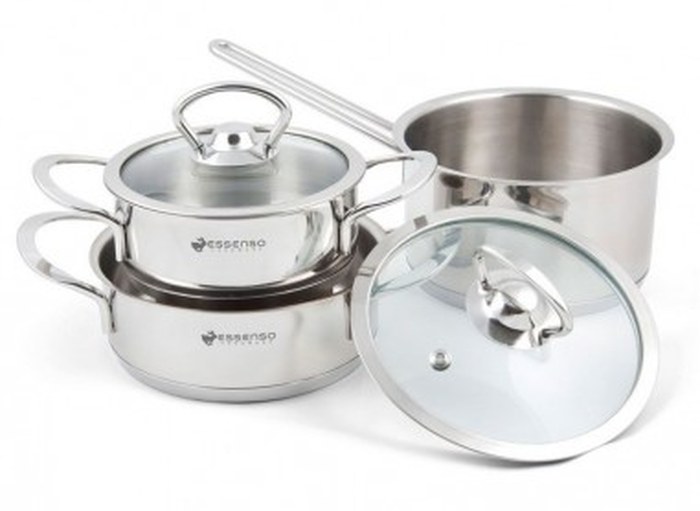 YORKVILLE BATTERIE 5 PCS INOX 18/10 1800