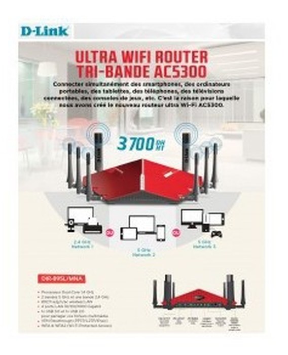 ULTRAT WIFI ROUTER AC5300