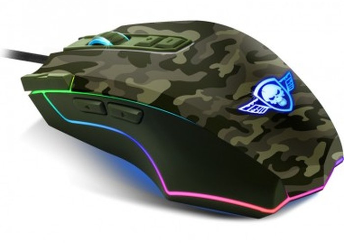 Souris Gaming SpiritOfGamer Elite M50 - Edition Armé (S-EM50A)