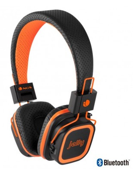 NGS BT HEADPHONE ORANGE ARTICA JELLY