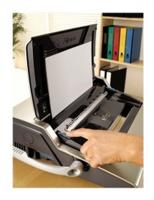 Perforelieur Fellowes électrique Galaxy E Wire par Anneaux Métal (F5622501)